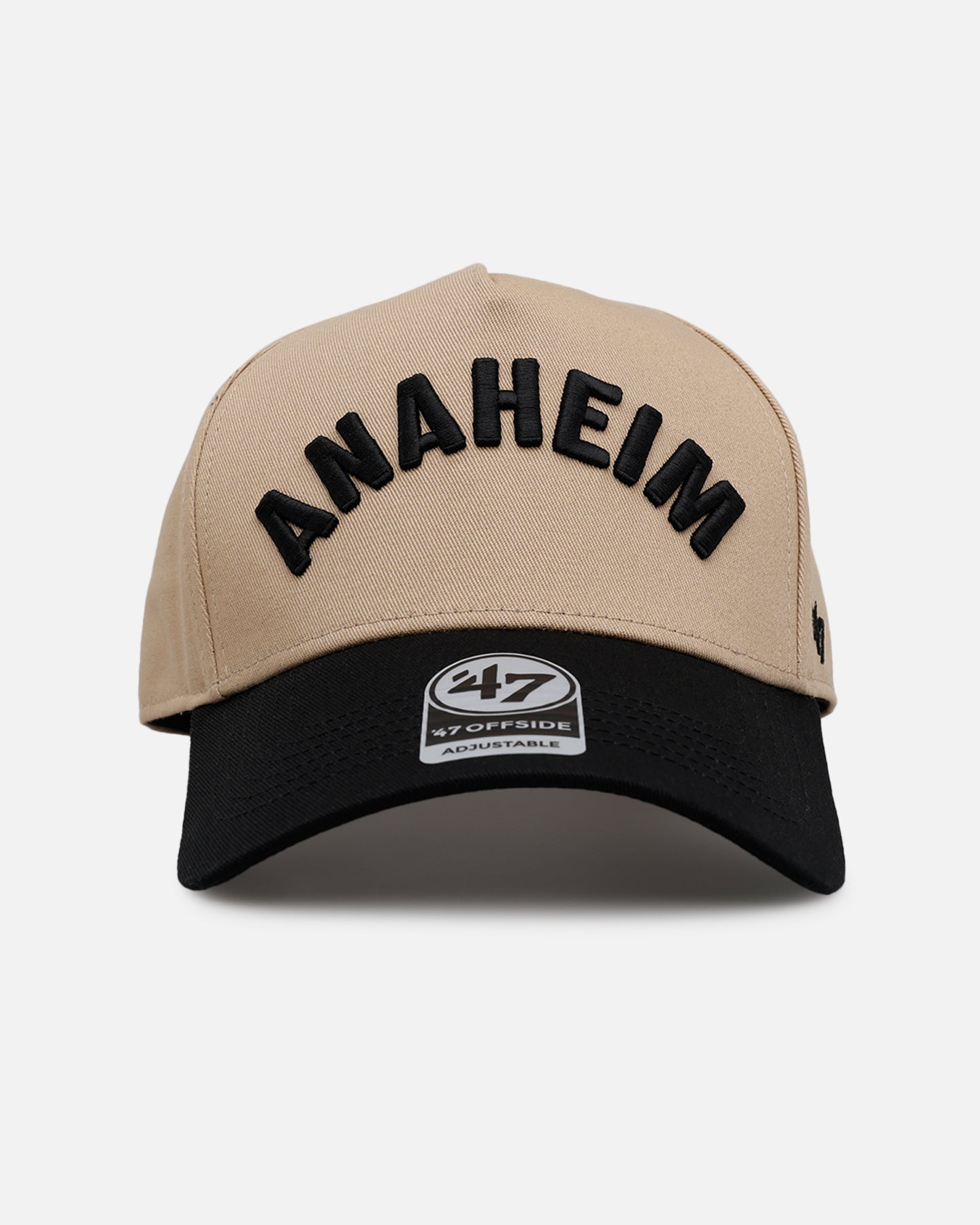 47 Brand Anaheim Ducks 'Arch' 47 Offside Snapback Khaki/Official Team Color